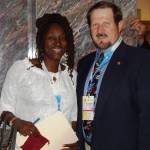 Ausettua AmorAmenkum of OPCD Ralph Ladnier, District Manager of East Baton Rouge Parish
