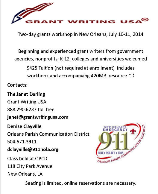 Grant writing usa enrollment